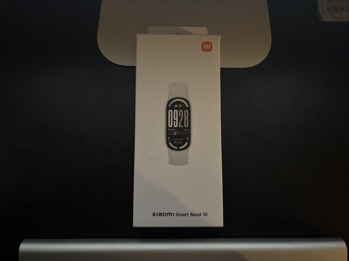 Xiaomi Smart Band 10の実機
